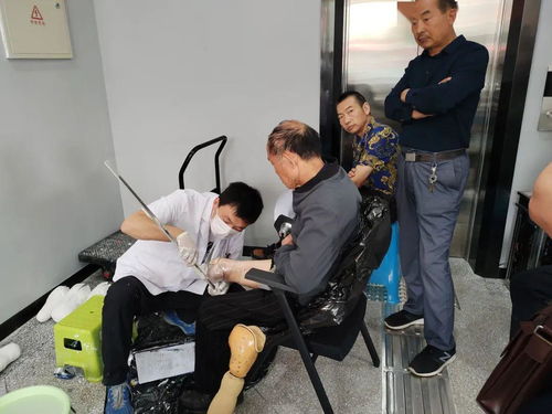 泰興市殘聯免費適配假肢矯形器，助力肢體殘疾人“站起來”